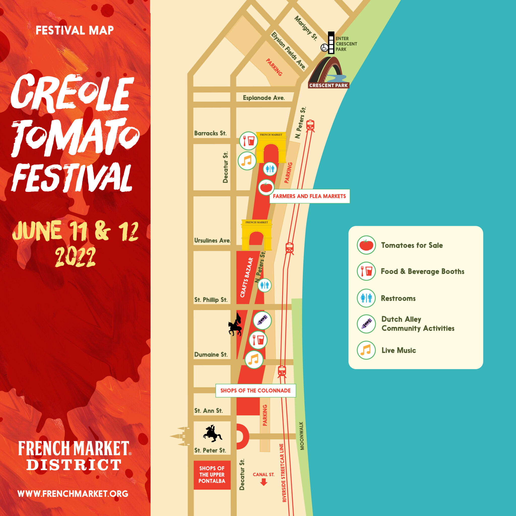 36th Creole Tomato Festival French Market District