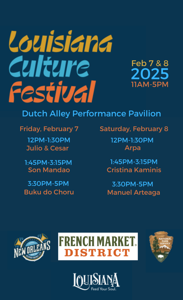 Louisiana Culture Festival French Market District